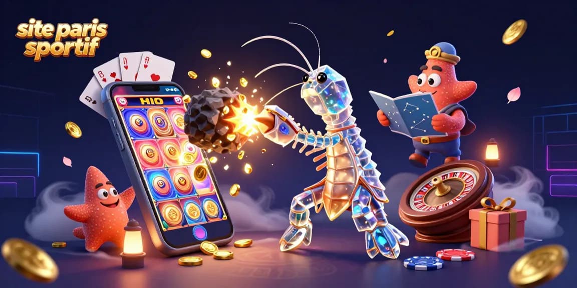 Plongez-vous dans l'univers du site de paris sportif, avec des personnages colorés qui apportent fortune et fun !