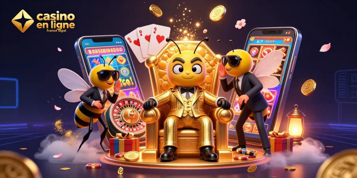 Un jeu palpitant sur un casino en ligne légal en France avec des personnages accrocheurs et des éléments de jeu