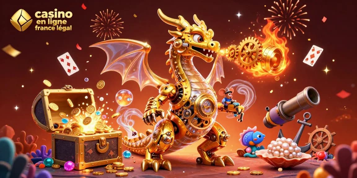 Profitez du plaisir du casino en ligne légaux en France avec des personnages fascinants dans un décor vibrant.