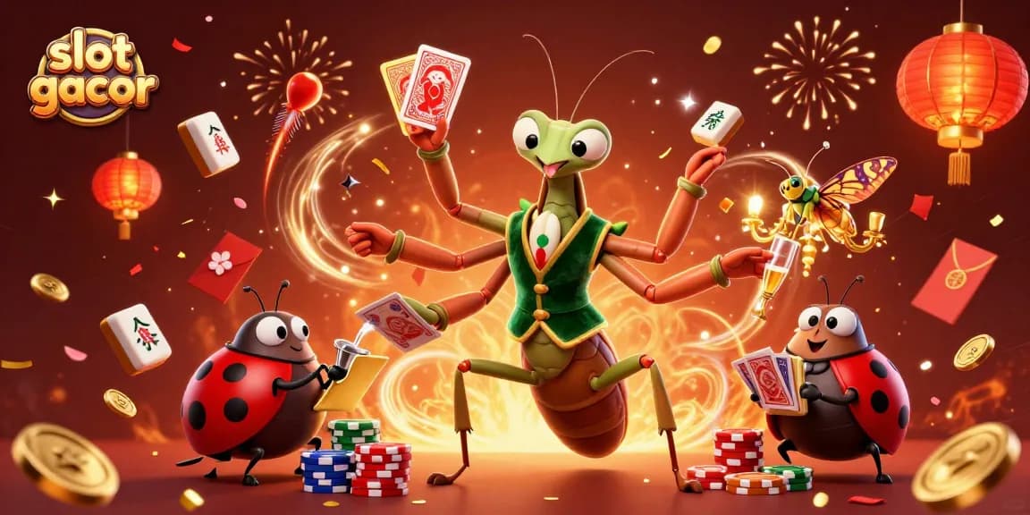 Menangkan slot gacor dengan suasana kasino diilustrasikan secara 3D penuh warna dan detail di Nagahitam303.