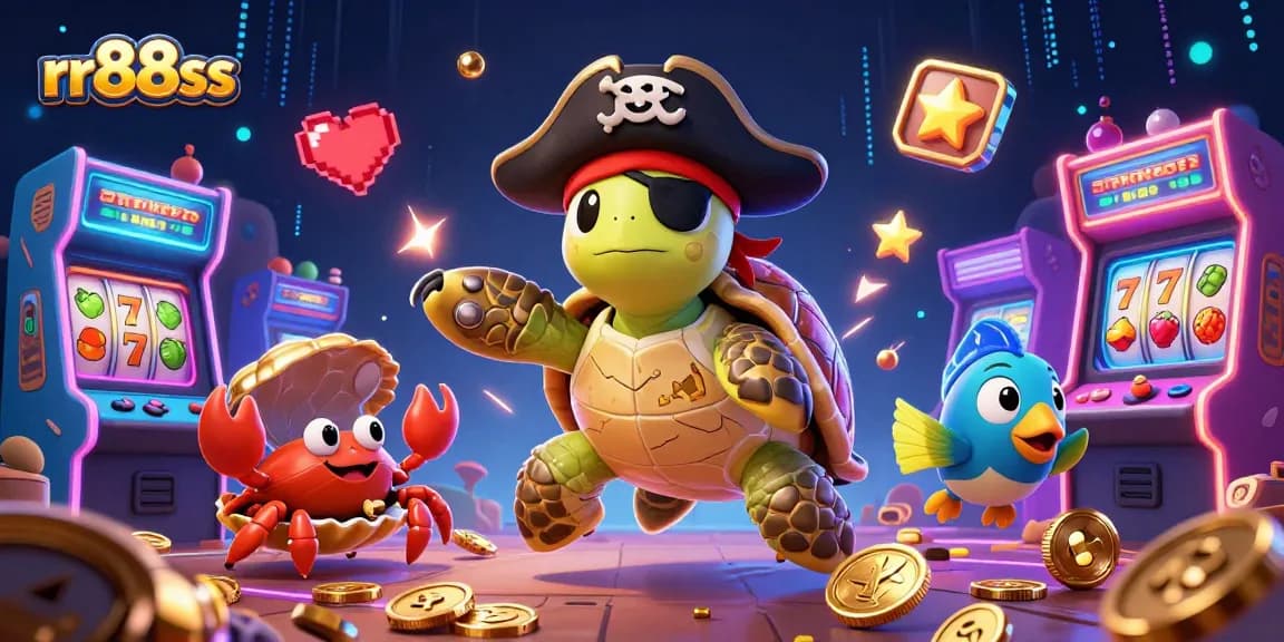 Experience the thrill of rr88ss gaming with vibrant characters and slot action.