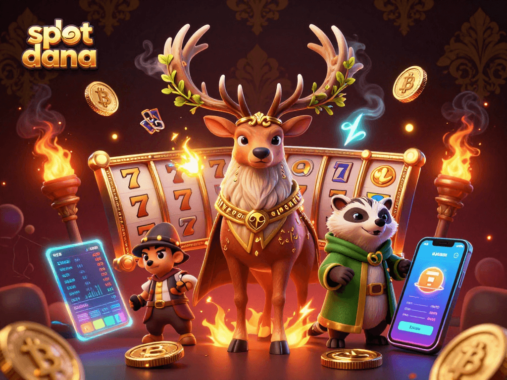 Play exciting slot dana games with a brave druid and a wise badger surrounded by rich game elements.