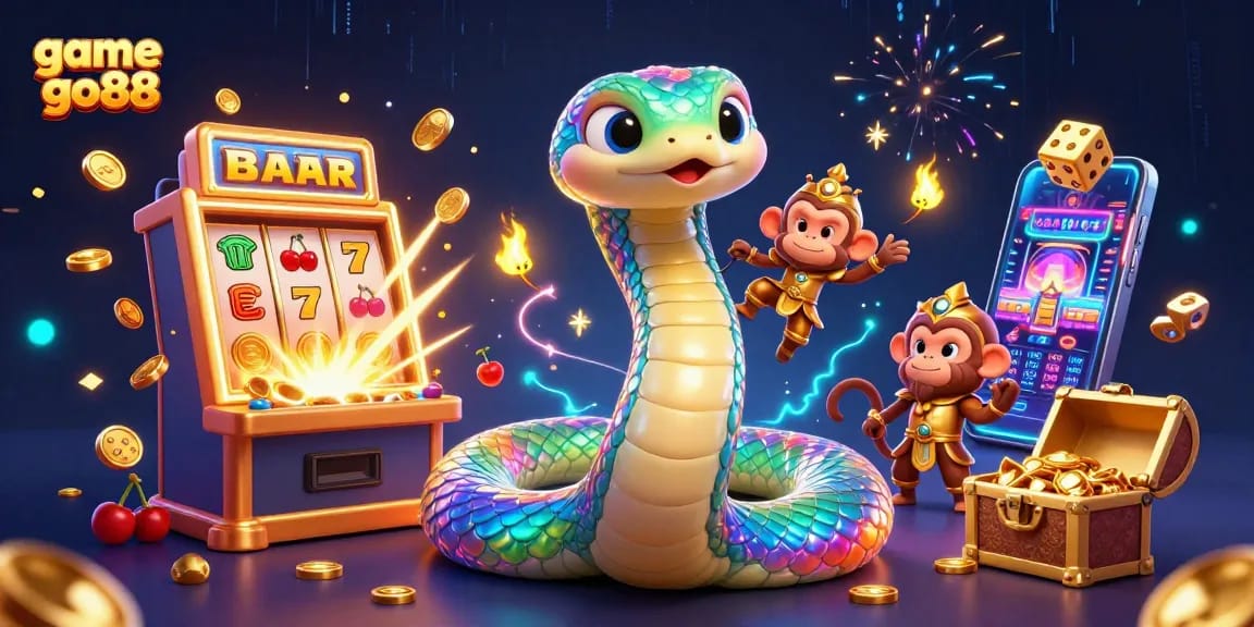 Engage in the thrilling world of game go88 with vibrant characters and exciting casino elements.