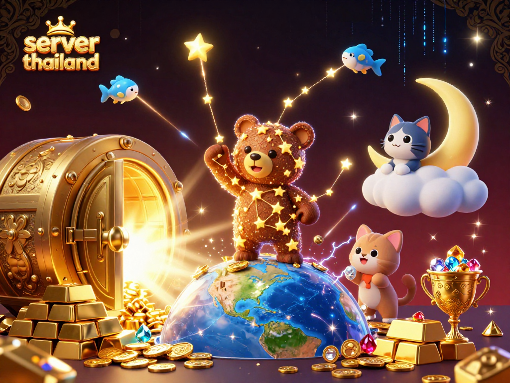 Menangkan jackpot dengan server Thailand, temukan cahaya emas dan gemerlap di dunia game slot.