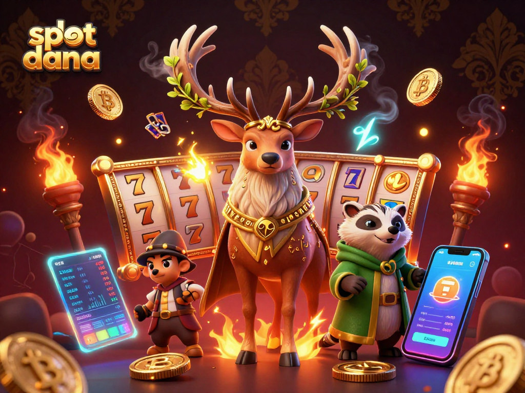 Play exciting slot dana games with a brave druid and a wise badger surrounded by rich game elements.