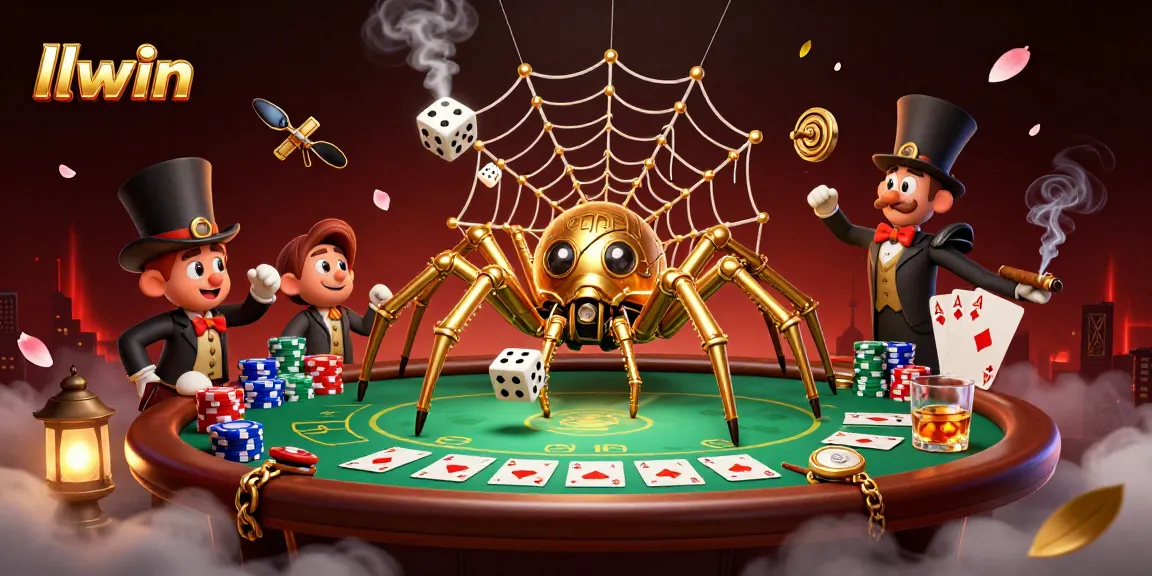 Engage in thrilling casino games at llwin with unique characters inspired by gambling adventures.