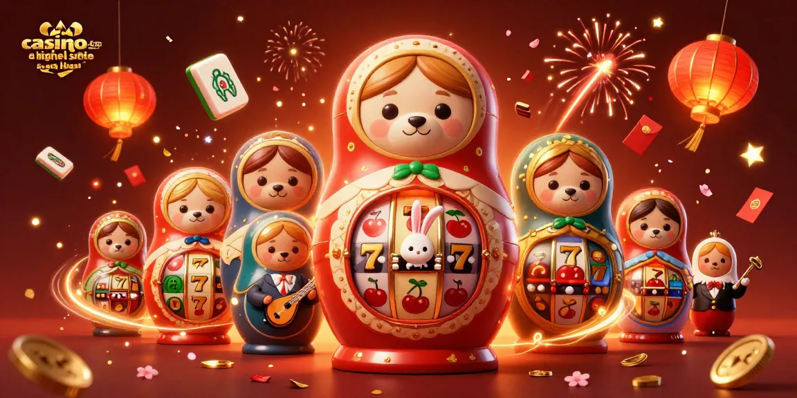 Jouez à un casino en ligne suisse légal avec des éléments festifs et des personnages animés captivants.