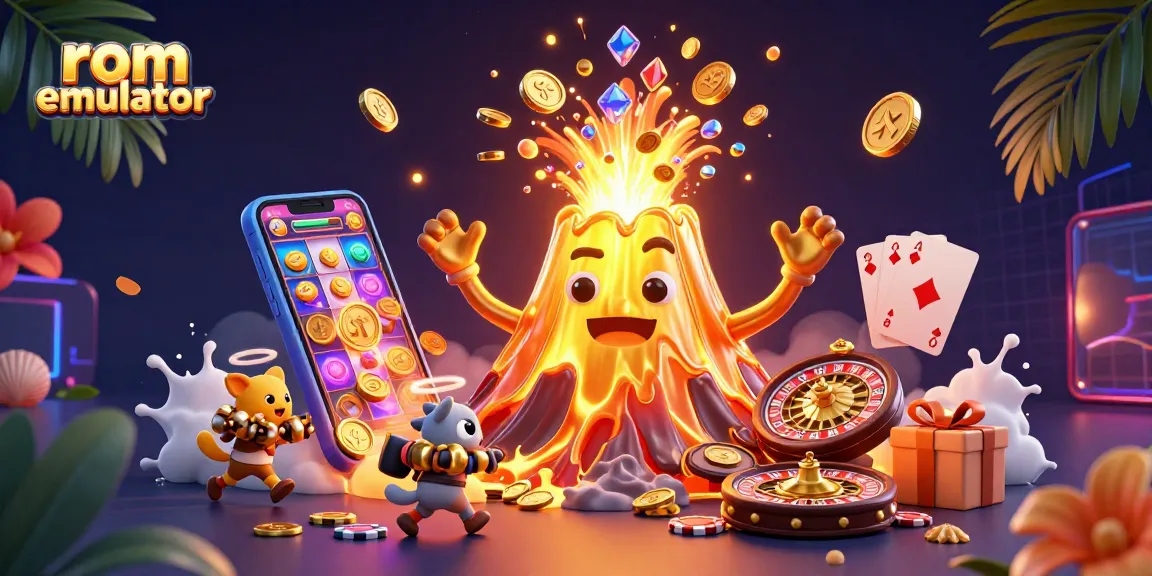 Win big with exciting rom emulator experiences, featuring vibrant casino visuals and dynamic gameplay.
